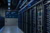 AI data center cooling infrastructure with liquid cooling equipment, piping, pumps, and thermal management systems supporting high-density computing.