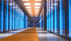 Modern data center infrastructure with server racks, power systems, cooling equipment, and electrical components supporting AI workloads.