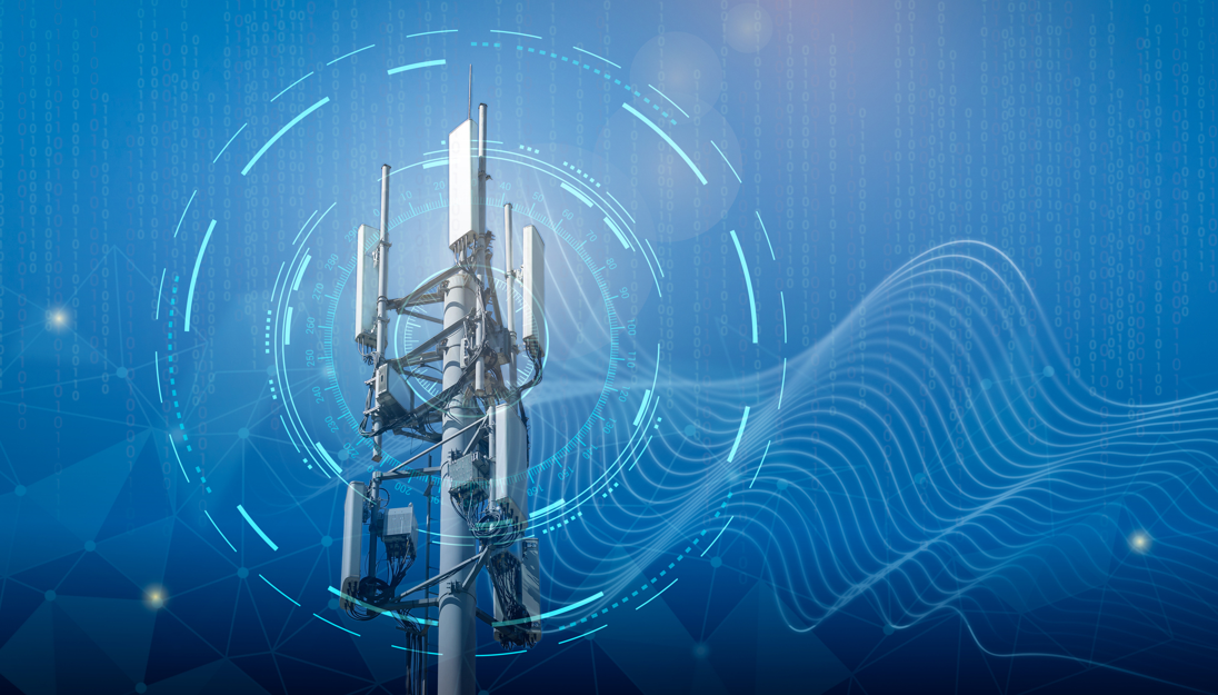 5G communication base station antenna and RF components utilizing low-dielectric engineering plastics for improved signal transmission and lightweight design.