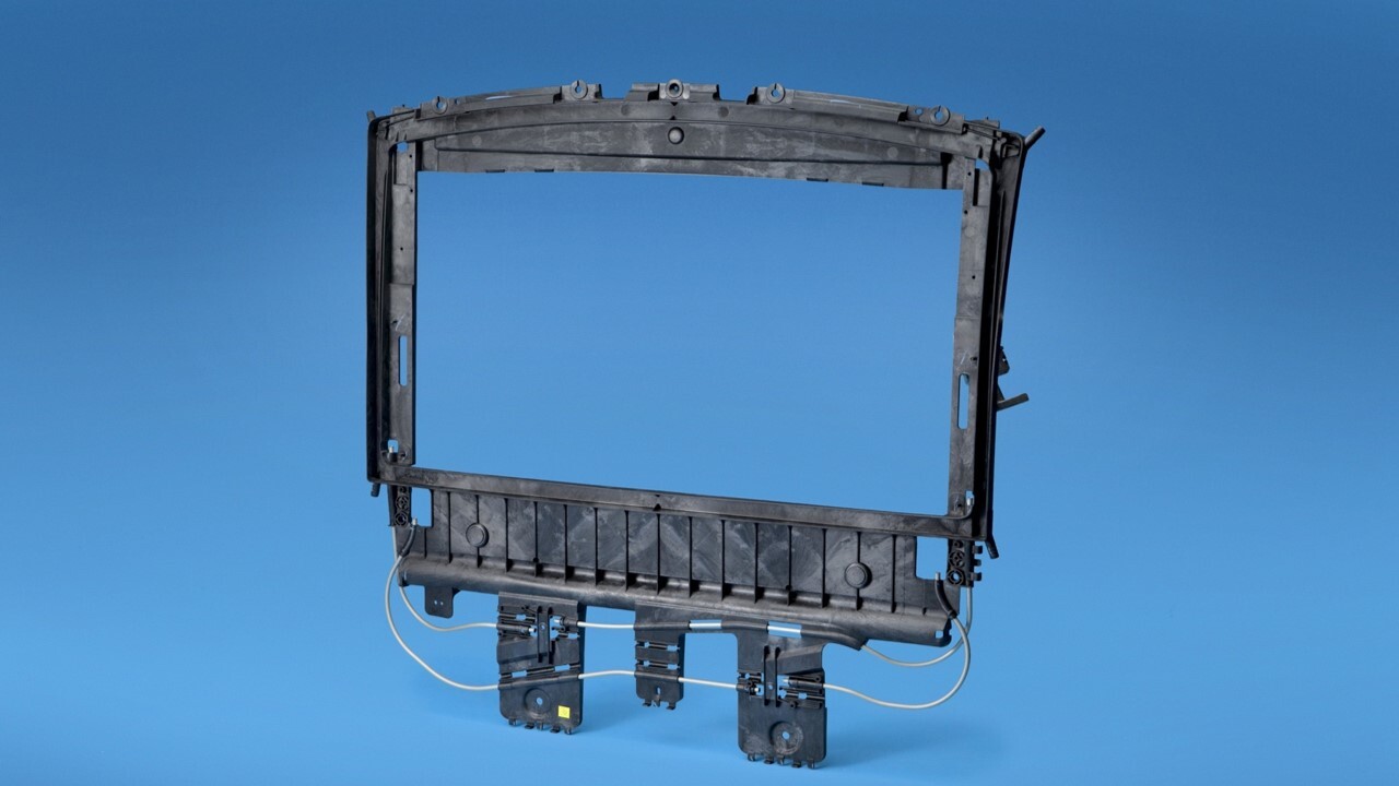 APNA Thermylene led to significant cost savings for this sunroof application.